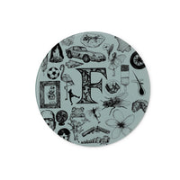 F Glass Chopping Board