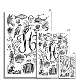 H Fine Art Print