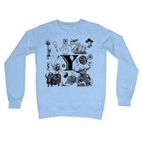 Y Crew Neck Sweatshirt