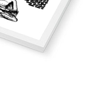 B Framed Print