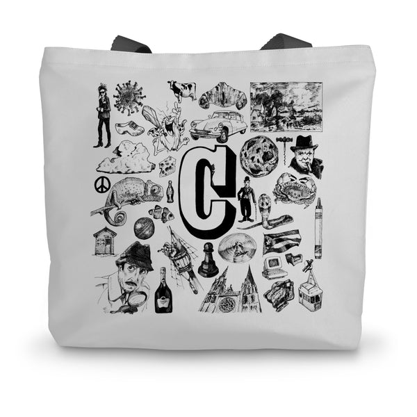 C Canvas Tote Bag