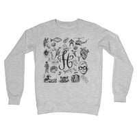 H Crew Neck Sweatshirt