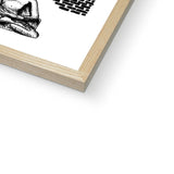 B Framed Print