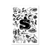 S Fine Art Print