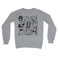 D Crew Neck Sweatshirt