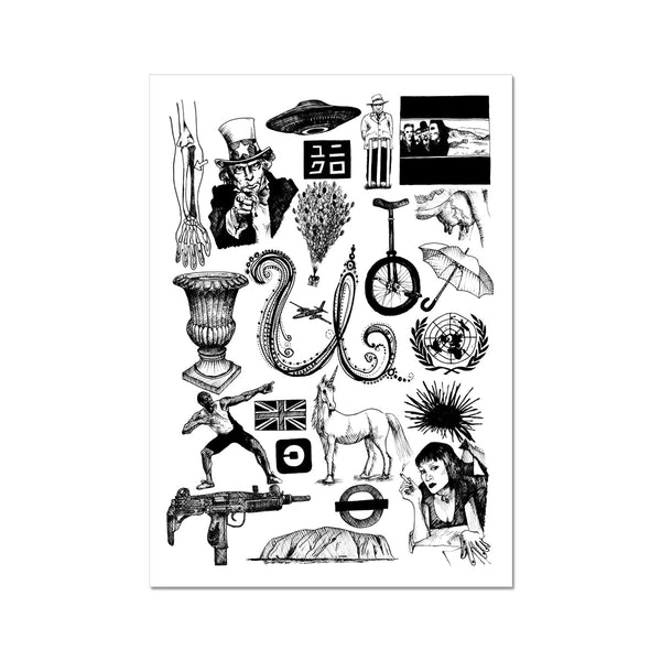 U Fine Art Print