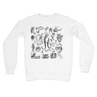 H Crew Neck Sweatshirt