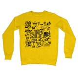 B Crew Neck Sweatshirt