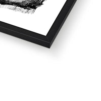 N Framed Print