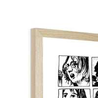B Framed Print