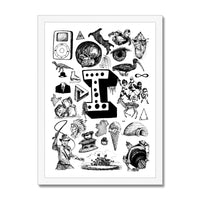 I Framed Print