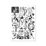 M Fine Art Print