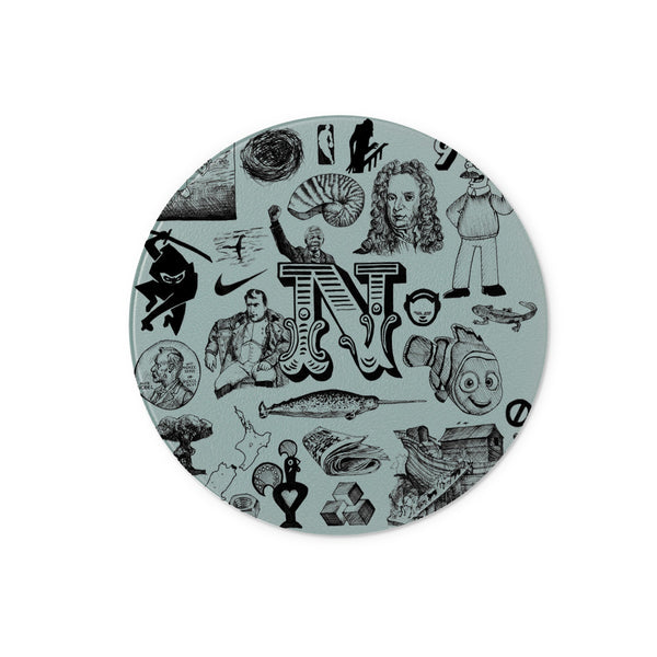 N Glass Chopping Board