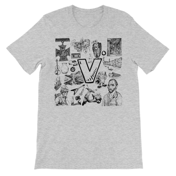 V Adult T-Shirt