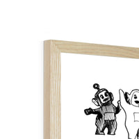 T Framed Print