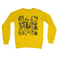 L Crew Neck Sweatshirt