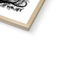 K Framed Print