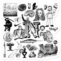 N Sticker