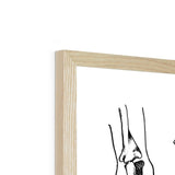 U Framed Print