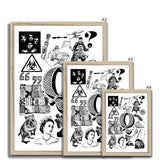 Q Framed Print