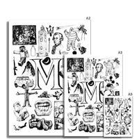 M Fine Art Print