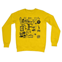 F Crew Neck Sweatshirt