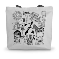 Z Canvas Tote Bag