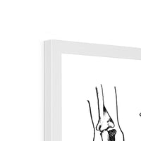 U Framed Print
