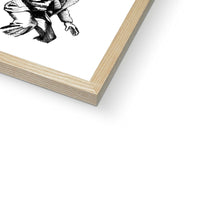 D Framed Print