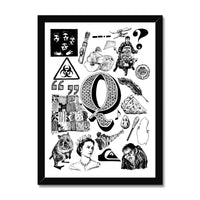 Q Framed Print