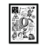 Q Framed Print