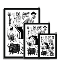 Y Framed Print