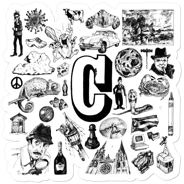 C Sticker