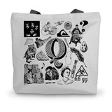 Q Canvas Tote Bag