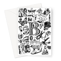 B Greeting Card