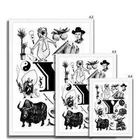 Y Framed Print