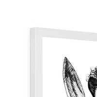 K Framed Print