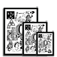 Q Framed Print