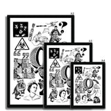 Q Framed Print
