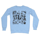 L Crew Neck Sweatshirt
