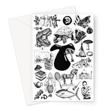 T Greeting Card