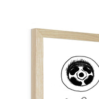 P Framed Print