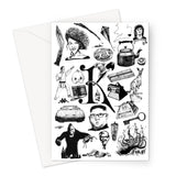 K Greeting Card