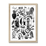 G Framed Print