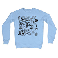F Crew Neck Sweatshirt