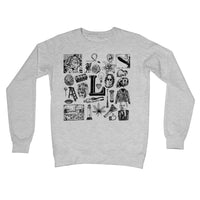 L Crew Neck Sweatshirt