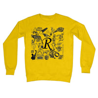 R Crew Neck Sweatshirt