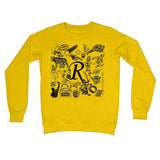 R Crew Neck Sweatshirt